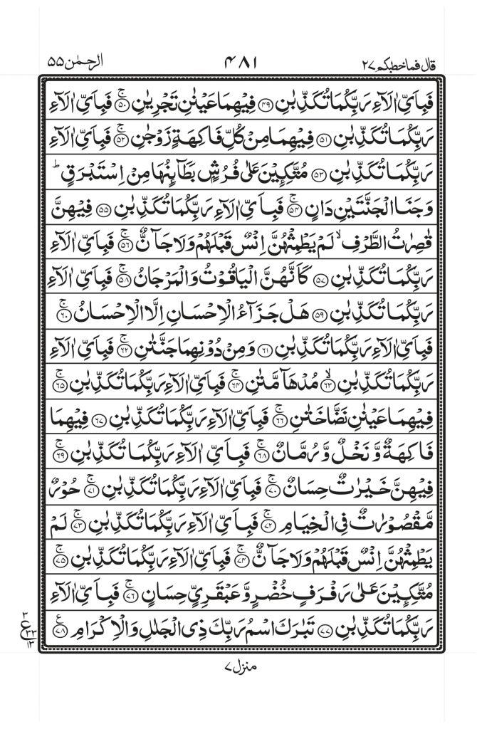 Surah Rahman PDF